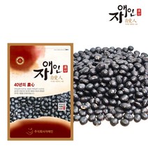 자애인 국산 서리태 500g 검정콩 검은콩 곡물 잡곡 슈퍼푸드 슈퍼곡물, 1개