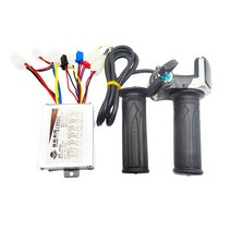 전기 자전거 스쿠터 액세서리 모터 브러시 컨트롤러 및 스로틀 트위스트 그립 24V 36V 250W