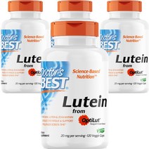 닥터스베스트 루테인 20mg 베지 캡, 120개입, 4개