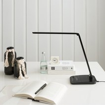 몬스터램프 스마트헤드 LED 책상스탠드 타이머모드, 블랙 SL-F158