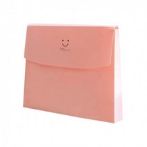 꼬리별 스마일 파일케이스(핑크) A4 PVC 생활잡화, 상세페이지 참조