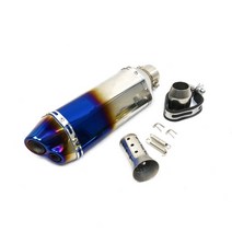 오토바이 배기 파이프 머플러 Pitbike DB Killer for X-adv Cbr PCX 150 125 CB300 Mt09 G310r Sv 650 Xmax 250 Xmax300, [04] C Ak Laser