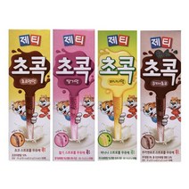 제티 초콕 4종세트 40T 초코 딸기 바나나 쿠키앤초코_ST 58796EA, 이큐스토어 1