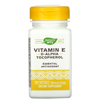 [핫딜][오늘출발][100소프트젤] 네이쳐스웨이 비타민E 400 IU 디 알파 토코페롤 비타민이 vitamine E 영양제, 100소프트젤 x 1개