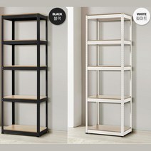 5단수납장 옷장 거실 안방 인테리어벽선반(망치증정) 모던한 쉬운설치 예쁜, 5단 180 화이트