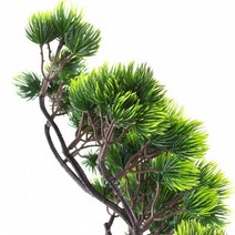 42 조화 식물 소나무 플라스틱 인공 초록색 그린 가정용 사무실 장식 사진 촬영 소품 1 개