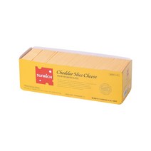 썬리취 체다 슬라이스치즈 1800g / 100매, 1개
