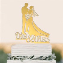 아크릴 베이킹 장식 생일 축하 케이크 토퍼 결혼식 연인 생일 파티 기념일 선물, G