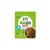 풀무원 톡톡 열무김치 (400g) [우리집영양식] [깔끔한맛], 24개