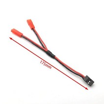 RC서보 아두이노서보모터 ajrc three in one 케이블 esc 전원 외부 배선 jst 110 rc 크롤러 자동차 수비수 trx6 trx4 전술 유닛 야생마, 주니어 12