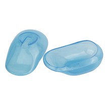 미용실 셀프 염색 파마 실리콘 귀덮개 이어캡 귀커버, 단품