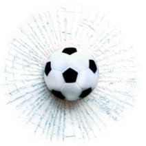 차량용 뒷유리 입체 야구공 축구공 테니스공 농구 스티커 흠집감추기 전동킥보드 낚시용 아반떼AD 데코 스타렉스 트렁크옆 아이스박스 앞문 TG 티구안, 2번 노랑축구공