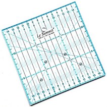 멀티 퀼트자 15cm x 15cm 재단자 시접자, 1개