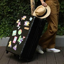 TTW5BEC74 여행 일러스트 주문 노트북 그림 카드 셀프 다이어리 글자제작 스티커 꾸미기 가방 종류 아동미술학원 캐릭터 데 코 캐리어 디자인 예쁜 문구 그래픽 포인트 나만의만들기 보호, 03Bonjourcat