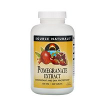 소스내츄럴스 포메그란테 익스트랙트 석류 250mg 240정, 1개, 기본