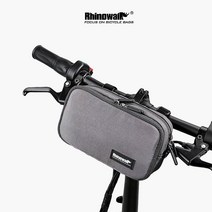 라이노워크 자전거 킥보드 핸들바 가방 거치백 2color X2011 (Rhinowalk), 블랙