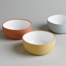 킨토 본보 볼 110x110mm 이유식 용기 그릇 3색상, 옐로우