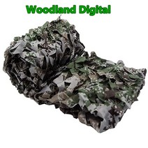 루프탑텐트 차박 그늘막 해변 정원 햇빛 색 카모 패브릭, 40.Woodland Digital - 4x5m