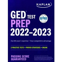 GED Test Prep 2022-2023, Caren Van Slyke(저),Kaplan.., Kaplan