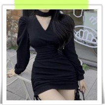 셀러허브 여성패션 [오노마] ONM 홀터넥 미니 드레스 프롬 이브닝 파티 원피스 A라인