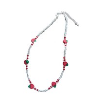 보헤미안 구슬 목걸이 여름 쌀 비드 다양한 과일 목걸이 해변 목걸이