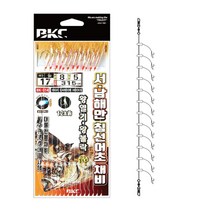 백경 BK-314 서남해안침선 어초채비 12본 어피 반짝이, 14-8-5