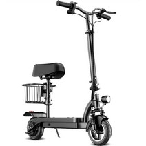 앉아서타는킥보드 좌식 전기킥보드 휴대용, 36V, 09.48v_총이동50-60km