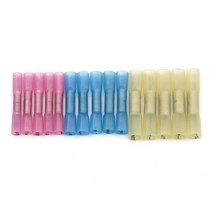 Electpick 100/50/30/10pcs 전기 와이어 터미널 솔더 씰 열 수축 버트 커넥터 절연 케이블, 01 50pcs Mix Color _ 02 10pcs