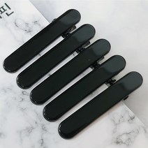 SUNNYDAY [1+1+1+1+1 무배 5개입 세트] 국산 미니 메탈 앞머리 옆머리 잔머리 고정 악어집게 헤어집게핀 성인 여성 슬림 일자핀 헤어핀 머리핀 삔 OO8