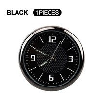 자동차 대시 보드 시계 인테리어 장식 액세서리 포드 머스탱 2008 2009 2013 셸비 GT 마하-e GT500 GT350 1 피스, [01] Black, [09] for TRD