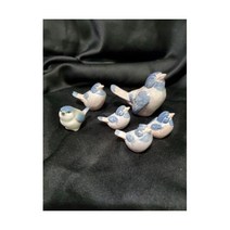 로얄 코펜하겐 Birds Glazed Porcelain DENMARK Lot of 5 B&G