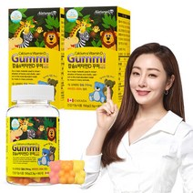 네추럴라이즈 꾸미 칼슘 비타민D 구미젤리 60개 2병, 단품, 단품