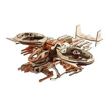 나무 모델 3D 퍼즐 성인용 나무 레이저 조각 DIY 안전 조립 비행기 키트 어린이 청소년 및 성인용 전갈 워크래프트 모델 3D 모델 자체 조립 목재 공예 (전갈 워크래프트), Scorpion Warcraft