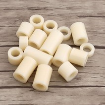 당구공세척기 가스켓 링 원형 구멍 M5 M6 M 흰색 플라스틱 나일론 비 나사산 S 지지대 절연 와셔 50 개/, 18 6.2x11x25_01 50 개_01 WHITE