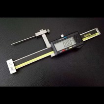 전자 단차 측정기 갭 계량기 포인터 틈새 균열 외경, 020mm 디지털 디스플레이