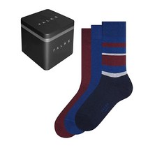 FALKE 남성용 해피 박스 믹스 3팩 M So 멀티컬러 (소르티먼트 20) 462006, 9.5-12_Multicolor (Sortiment 2, Multicolor (Sortiment 20)_9.5-