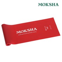 모크샤 코어트레이닝 탄성 근력밴드, 레드(레벨1)