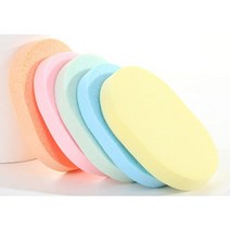 해면 스펀지 13T 클렌징 피부미용 세안 마사지, 핑크, 10개