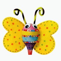 어린이집 버터플라이 마라카스 악기만들기 어린이미술 단체미술 집콕미술 만들기재료