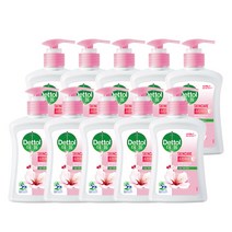 데톨 핸드워시 스킨케어 본품 250ml, 10개
