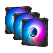 [darkFlash] 인피니티8 ARGB 3PACK (블랙) [시스템쿨러/120mm]