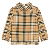 바이스트 [BURBERRY] 12주년 키즈 CAROLE 체크셔츠 아카이브베이지 8032738