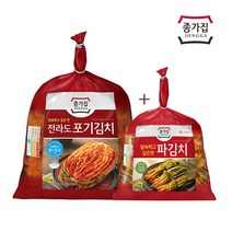 종가집 종가 전라도 포기김치 3.3kg + 파김치 1kg