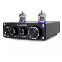 KGUSS-T3 미니 담즙 6K4 프리 앰프 진공관 버퍼 HIFI 오디오 프리앰프 고음 저음 조정 DC12V, 6J1 T3 Silver