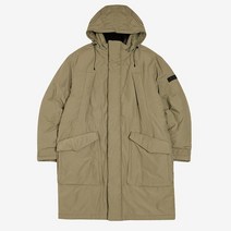 프로스펙스 남자 카키베이지 신슐레이트 야상 패딩자켓 / 프로스펙스 겨울 남성 롱패딩 롱점퍼 PW3MJ21X761