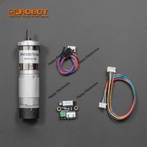 모터 호환 DFRobot 12V 저소음 DC 기어 모터146RPM 1.0N m51:1 감속기 + 13PPR 인코더경쟁 또는 열악한 환경 로봇용, 단일옵션