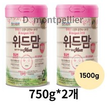 파스퇴르 위드맘 제왕 분유 2단계, 4개, 1500g