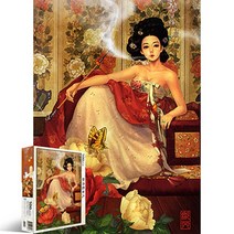 직소퍼즐 - 500조각 목단화 여인 (PL665), [] 본상품선택, [] 1
