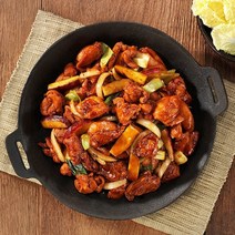 고바 춘천식 양념 닭갈비 280g 추억의 춘천 전통 순살 닭갈비 구이 캠핑 요리 먹거리