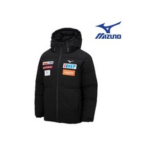 [국내 매장판] 미즈노 32YE168209 남여공용 크로스키 덕 다운점퍼 CRO SKI MID DOWN JACKET 블랙 오리털패딩 302887